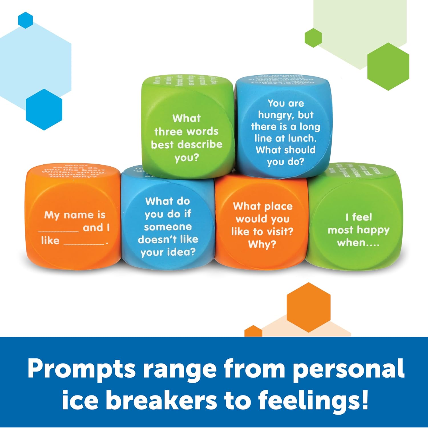 Detalle de Learning Resources Dados Charlemos para emociones