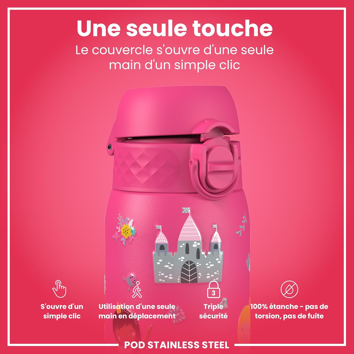 Thumbnail 2 de ion8 Gourde Isotherme Enfant 320ml 🥤