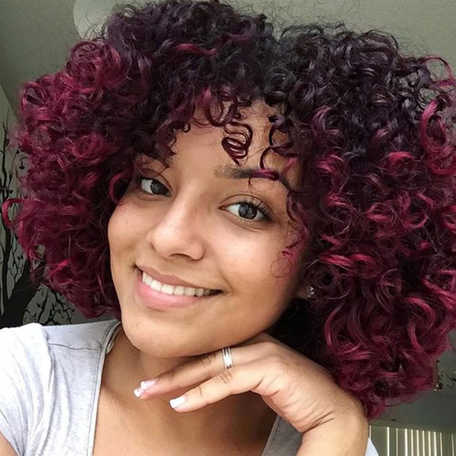 Detalle de Curly Crochet Hair, 10 Inch