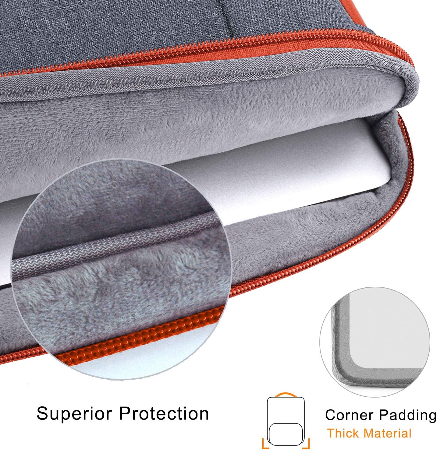 Thumbnail 1 de Voova Laptop Sleeve Case 13–14 Inch with Detachable Accessories Pouch