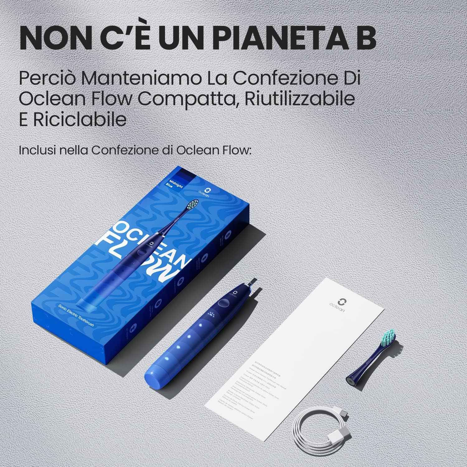 Thumbnail 5 de Oclean Flow Spazzolino Elettrico Sonico 180 giorni