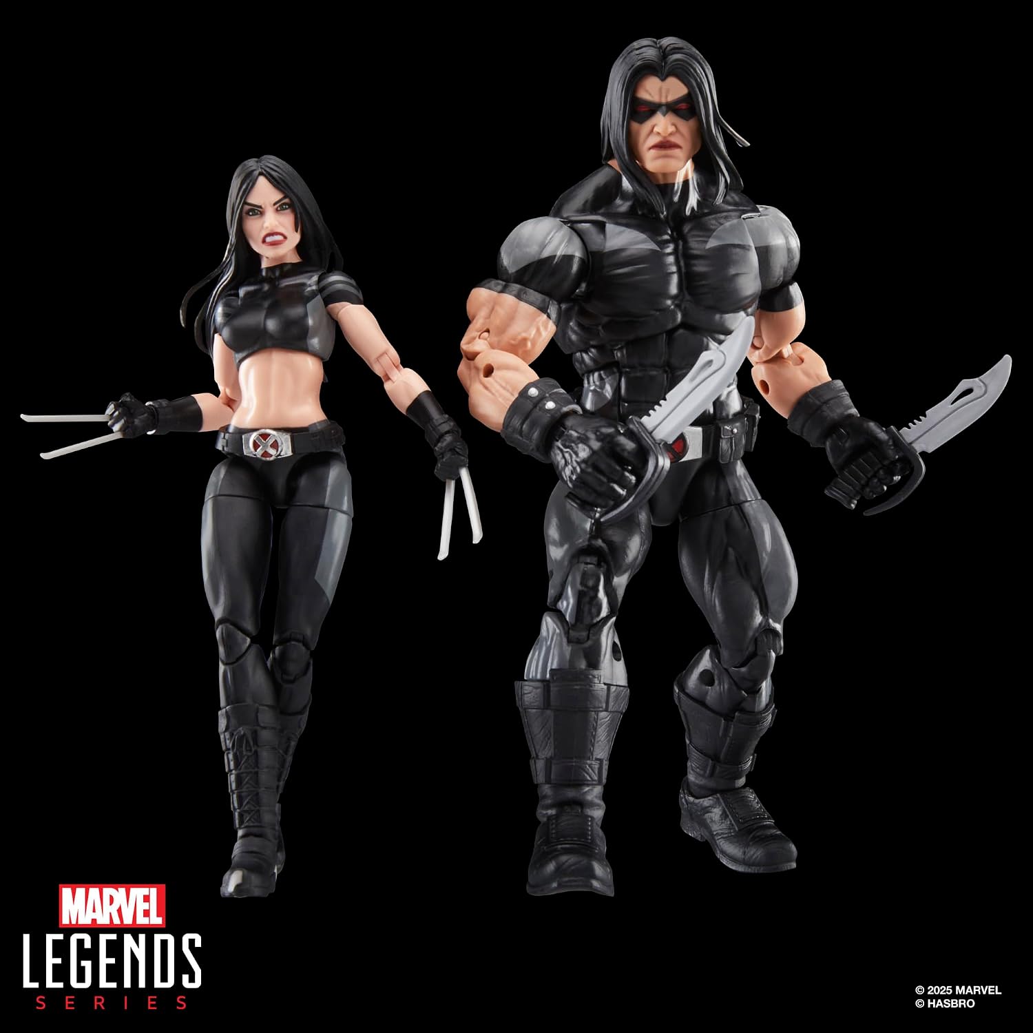 Detalle de Hasbro Marvel Legends X-23 & Warpath 15 cm Pack