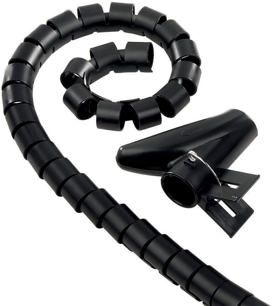 Thumbnail 6 de Electraline 60628 Gaine cache câble Gris 1,8 m