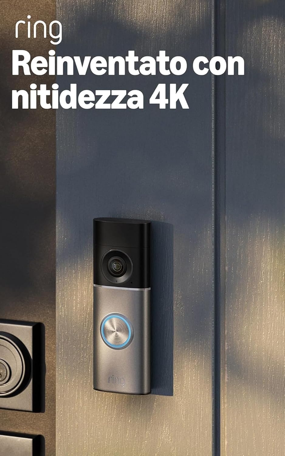 Thumbnail 1 de Ring Wired Video Doorbell Pro (Videocitofono Pro cablato) con alimentatore plug-in e Chime 3ª gen.