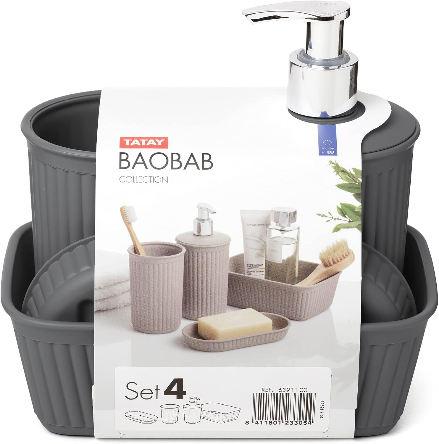 Detalle 2 de Tatay Baobab set accessori bagno