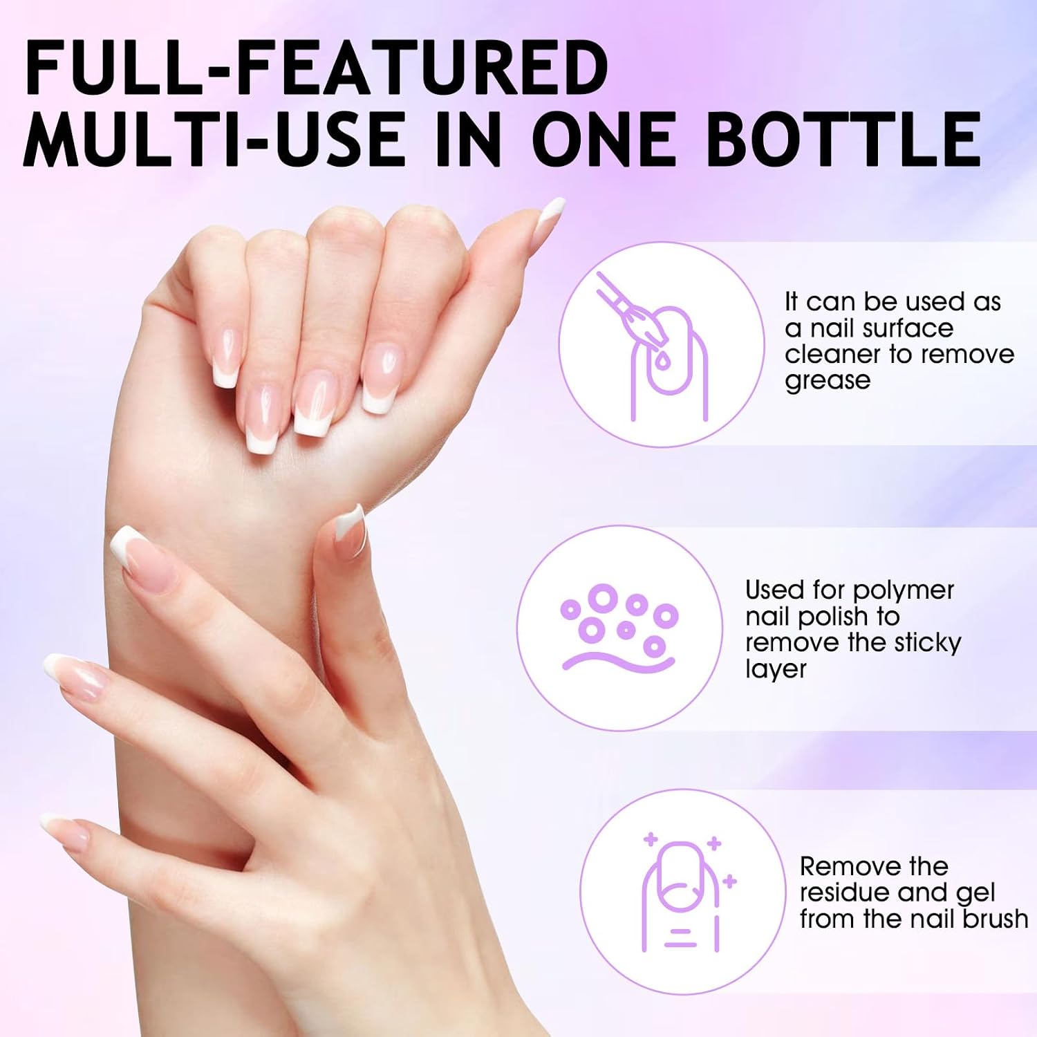 Thumbnail 3 de WEILAOK LM-UK025 Polygel Slip Solution 75 ml met dubbelzijdige tool