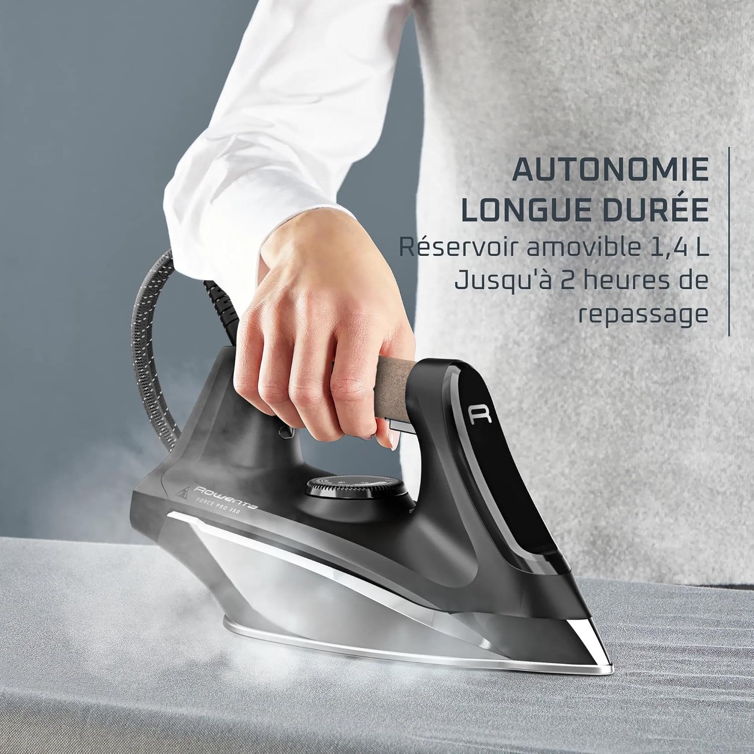 Detalle de Rowenta Force Pro 350 Centrale vapeur : repassage rapide et efficace, 2400 W