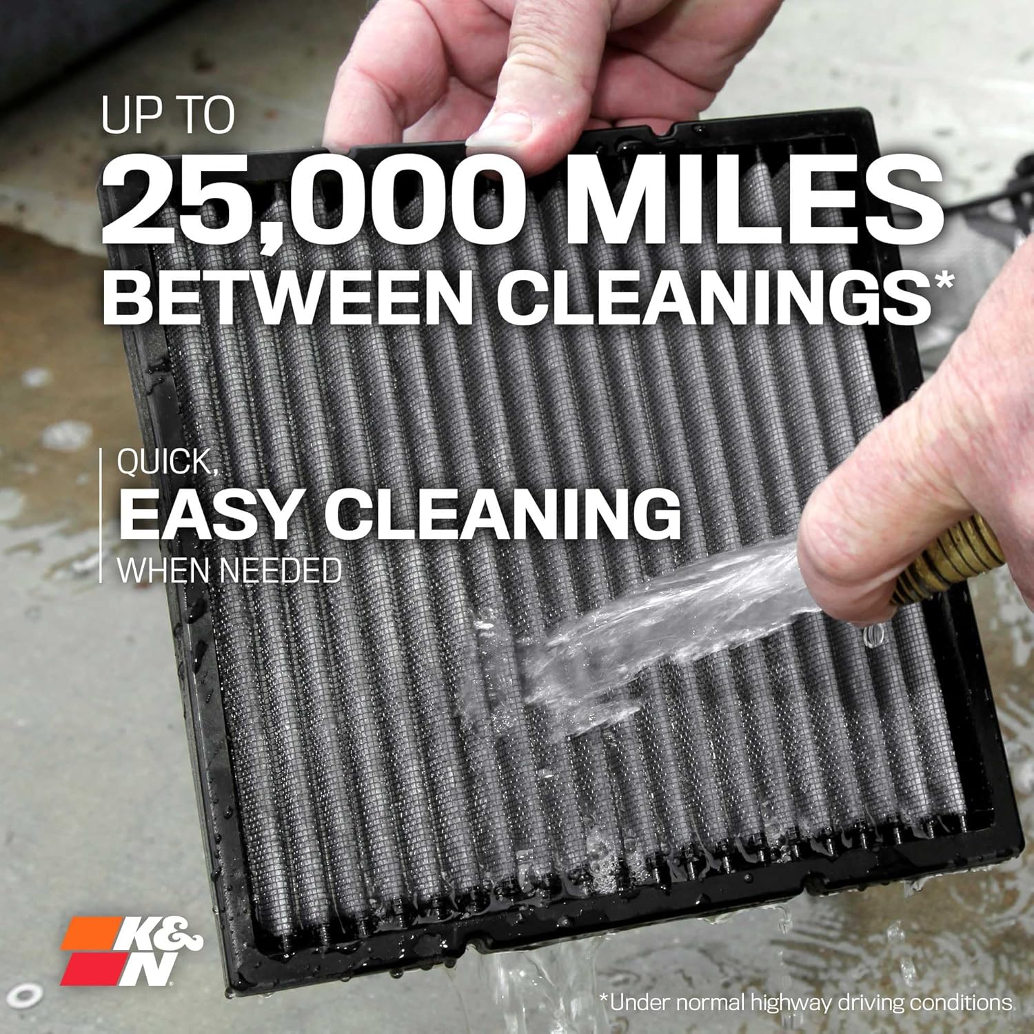 Thumbnail 4 de K&N Cabin Air Filter for Lexus, Pontiac, Scion, Subaru, Toyota, Land Rover (VF2000) – Custom Fit Premium Grade
