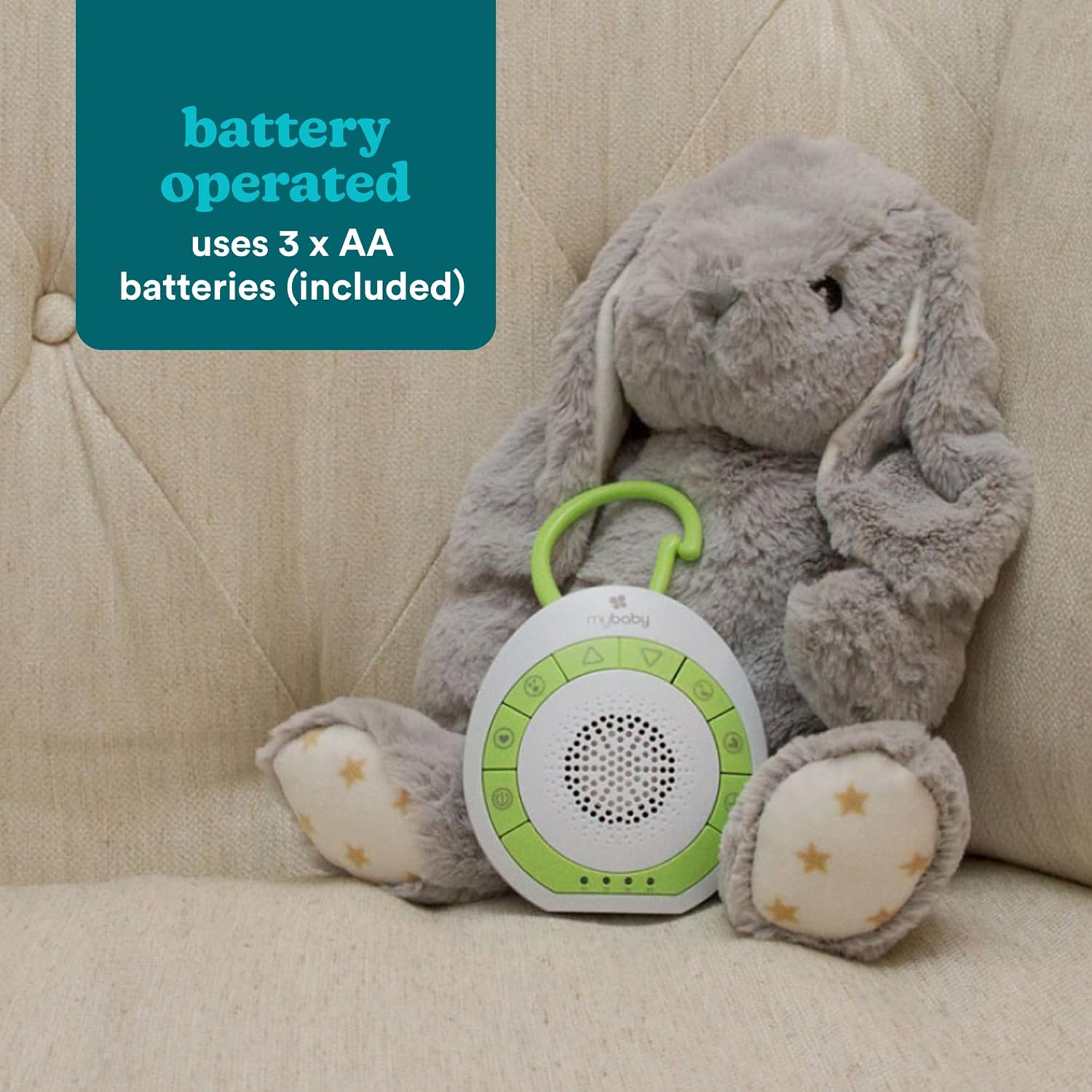 Thumbnail 6 de MyBaby SoundSpa Einschlafhilfe Baby Soundmaschine mit Timer & White Noise (weiß)