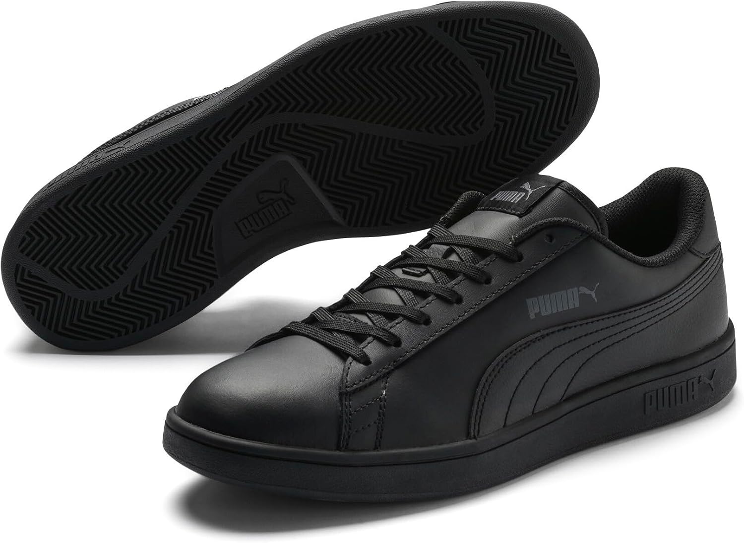 Thumbnail 1 de PUMA Smash v2 L Baskets Mixte – Noir, 43 EU