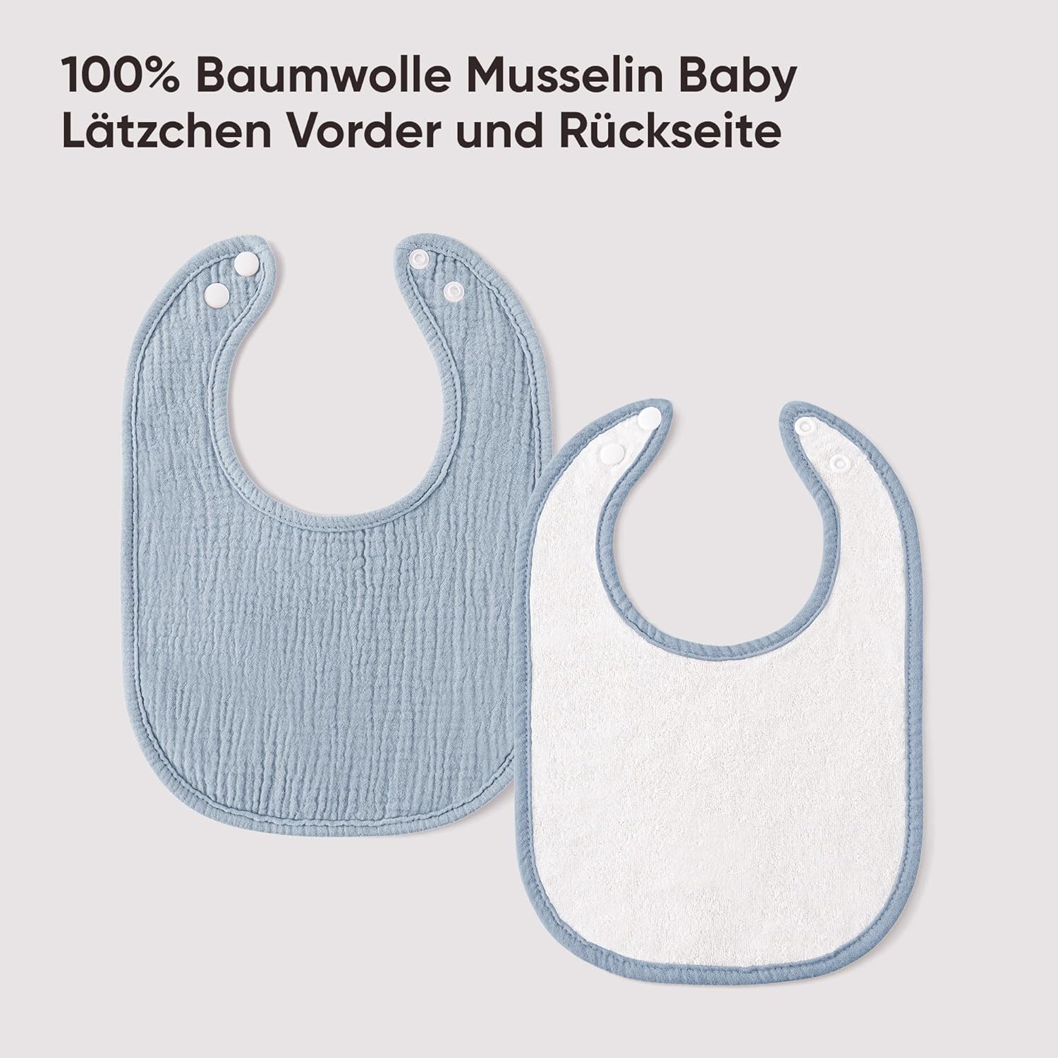 Thumbnail 4 de Baby Musselin Sabberlätzchen 8er-Pack