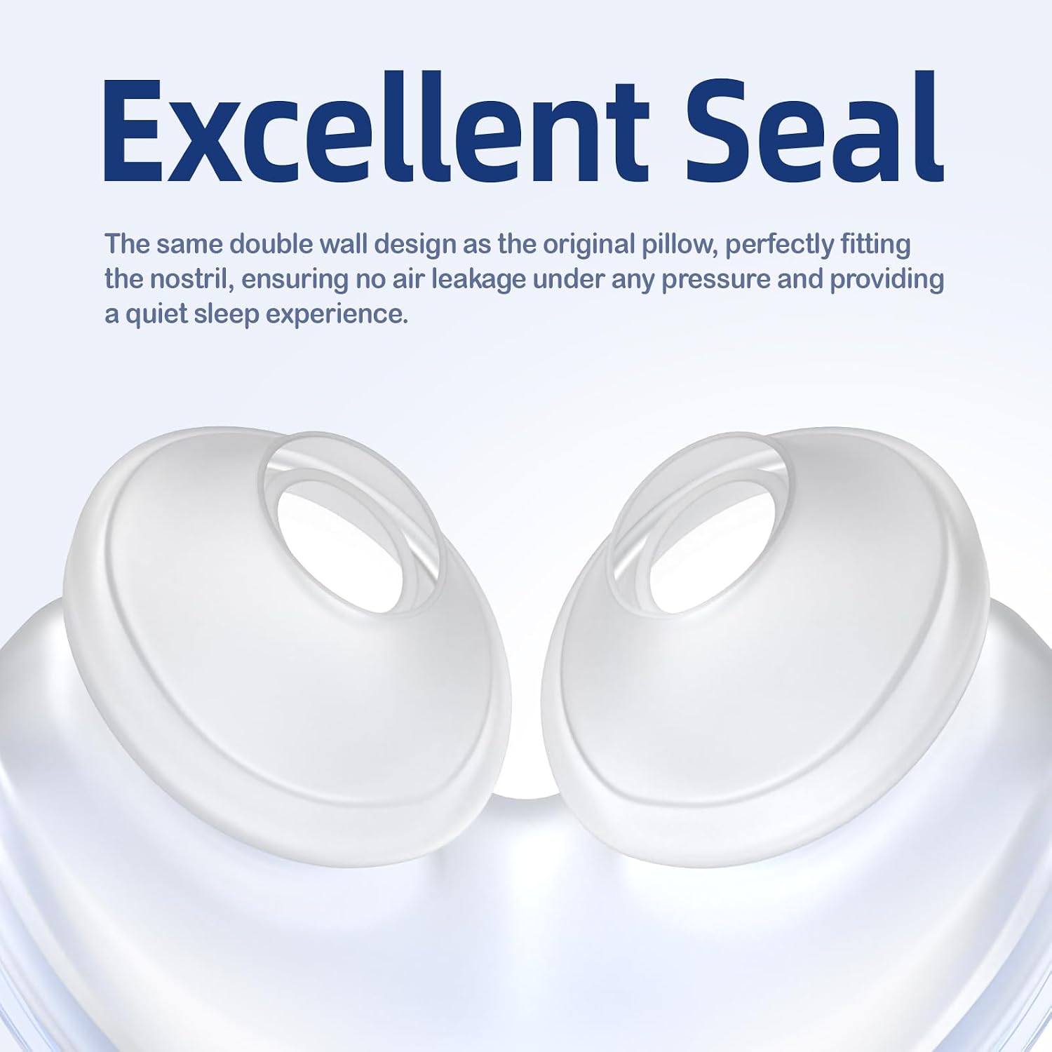 Detalle de CUORD YTH-P10L-NEW Nasal Pillow Cushion for AirFit P10, Large, 2-Pack