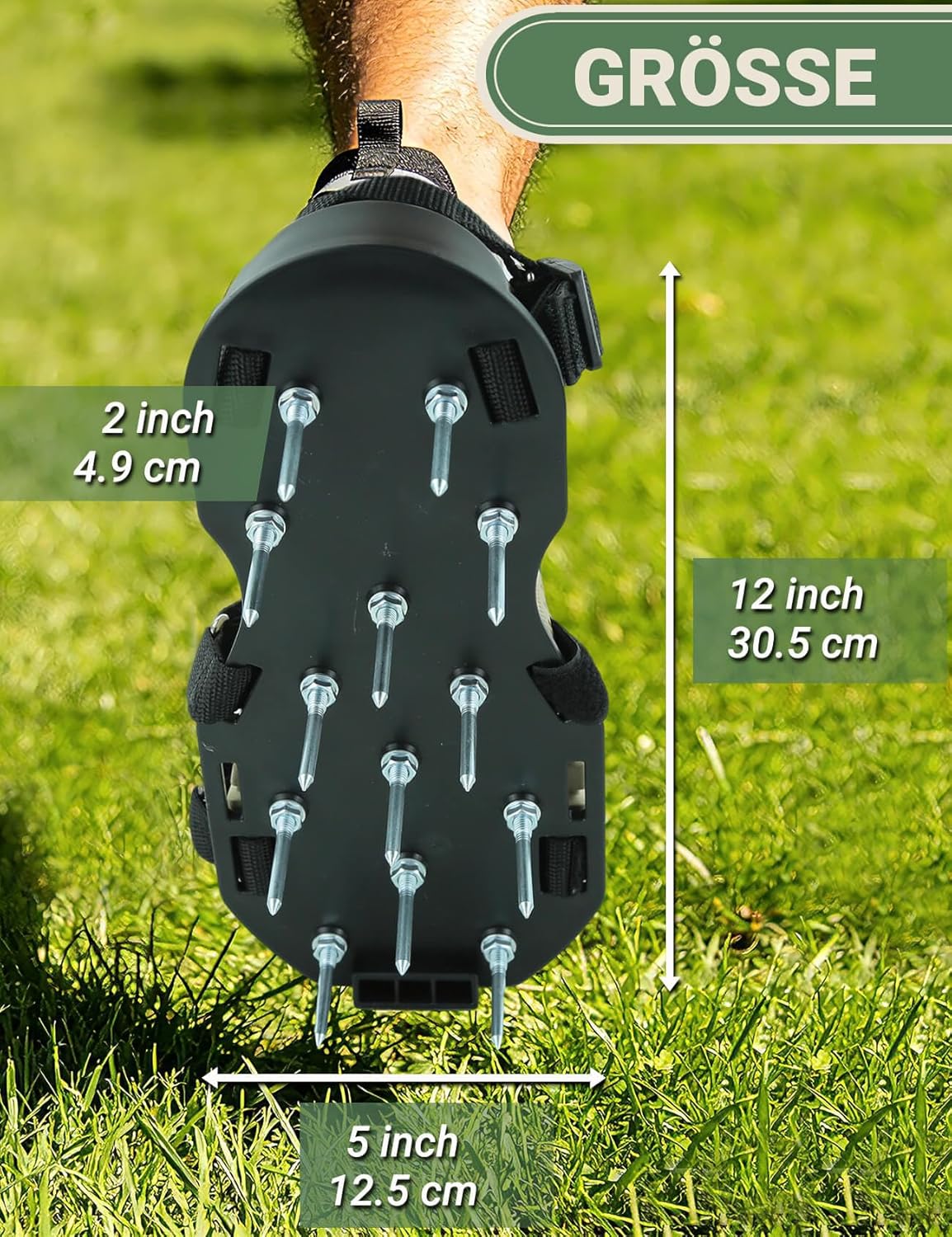 Thumbnail 6 de Lawn Aerator Shoes with Dual Straps