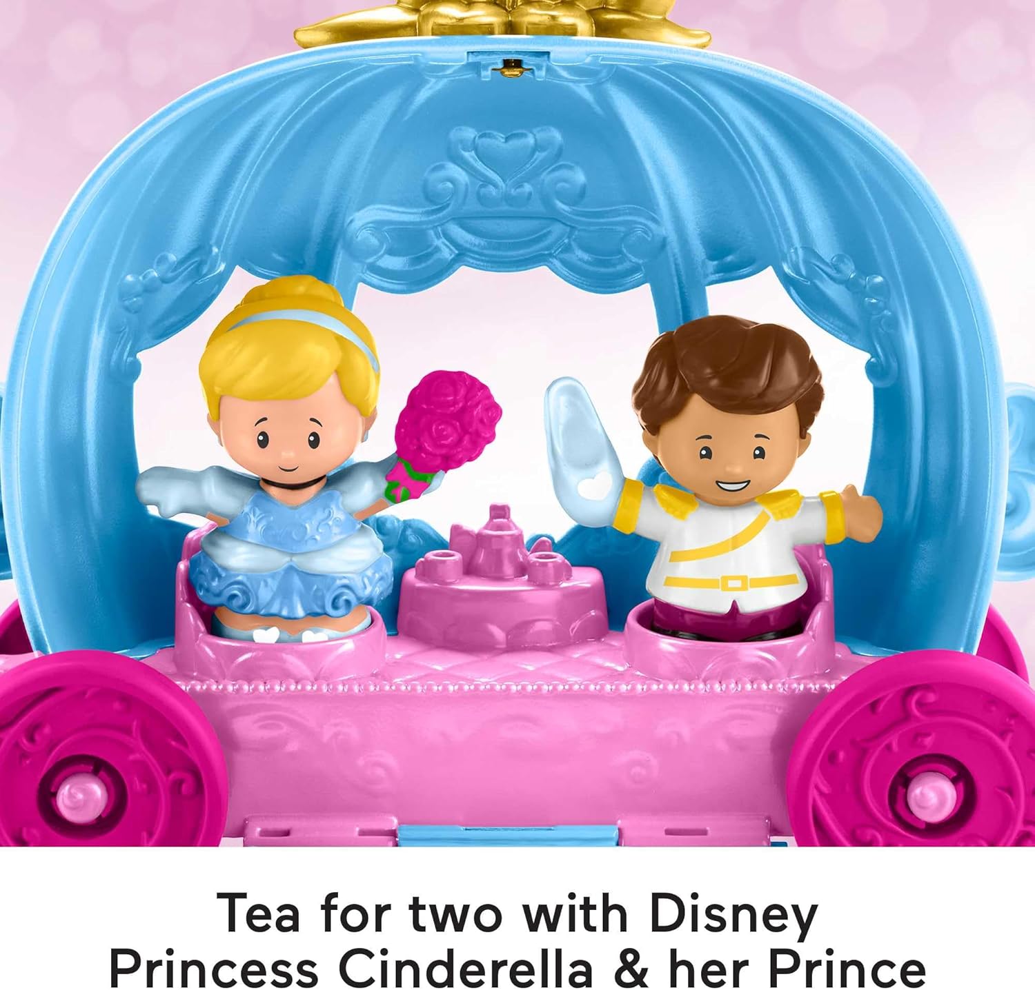 Thumbnail 3 de Fisher-Price Little People Cinderella’s Dancing Carriage playset (HGP76)