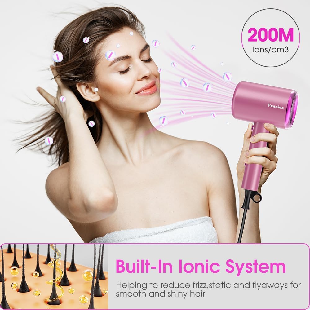 Thumbnail 2 de Sèche-cheveux Ionique 2400W pliable – puissant, léger et polyvalent pour toute la famille