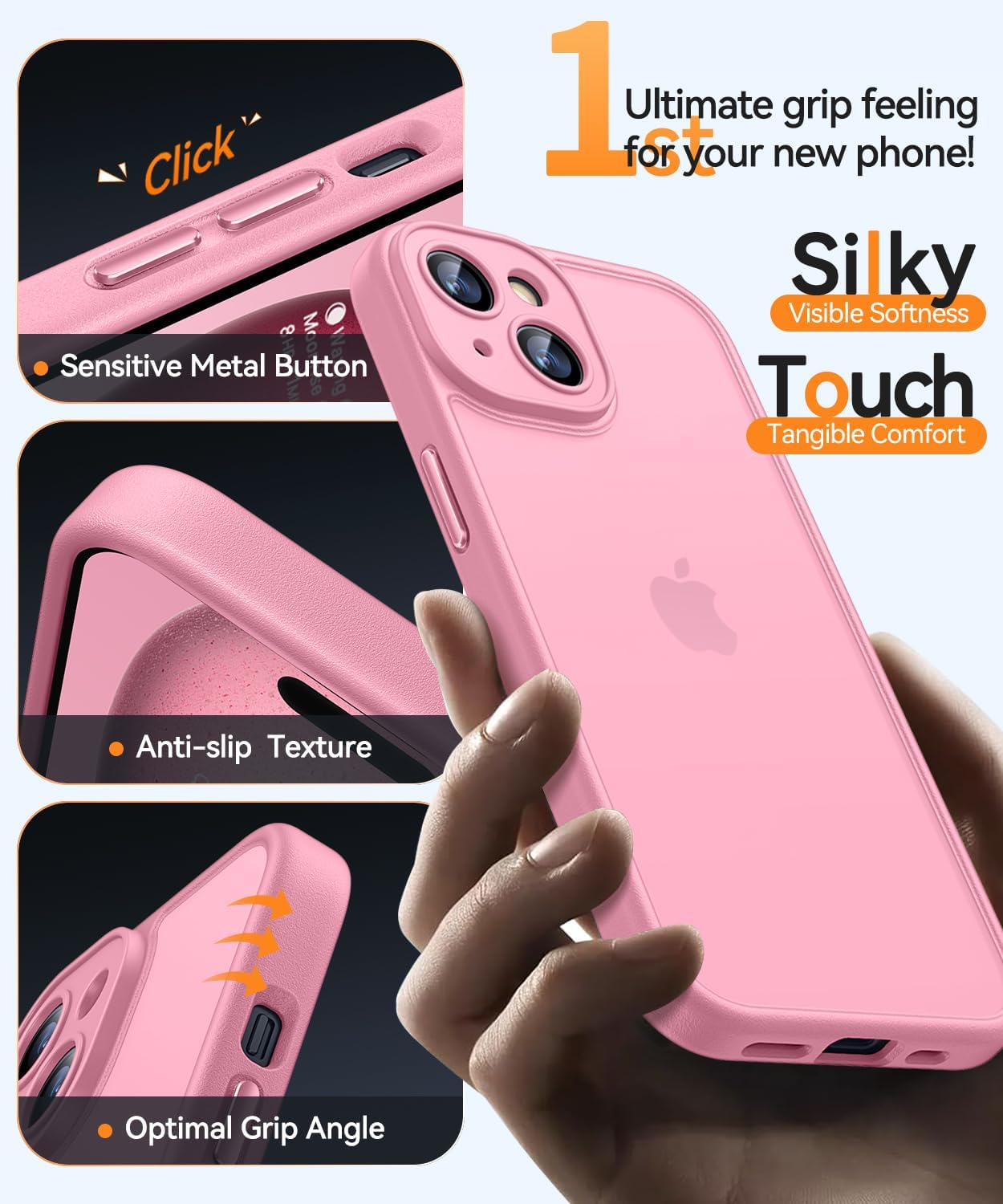 Thumbnail 3 de CANSHN Matte iPhone 15 Case