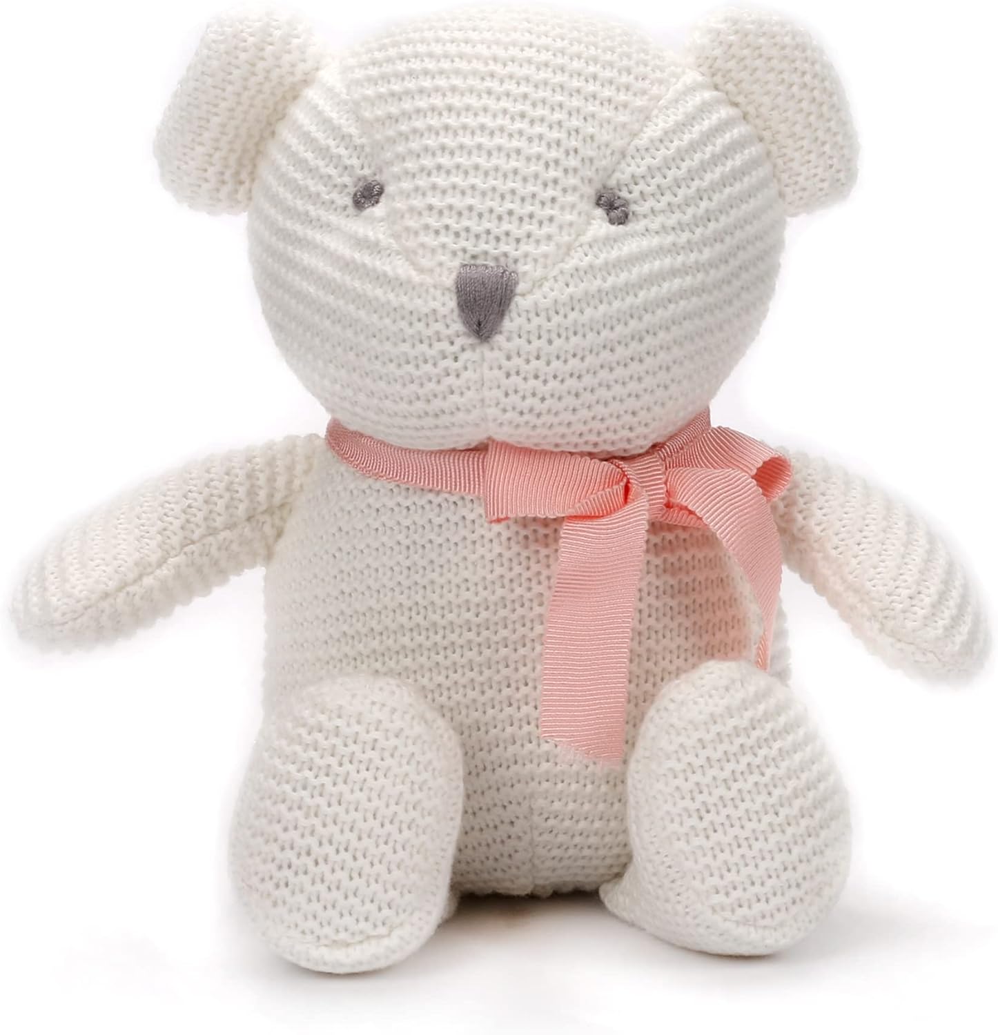 Thumbnail 6 de FLUFFYFUN 100% Organic Cotton Grey Sloth Teddy – 7.1in newborn plush