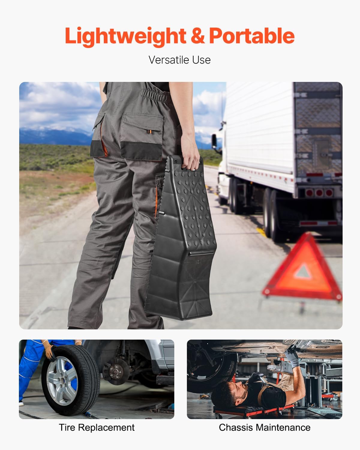 Detalle 2 de VEVOR Vehicle Ramp 20,000 lb Capacity