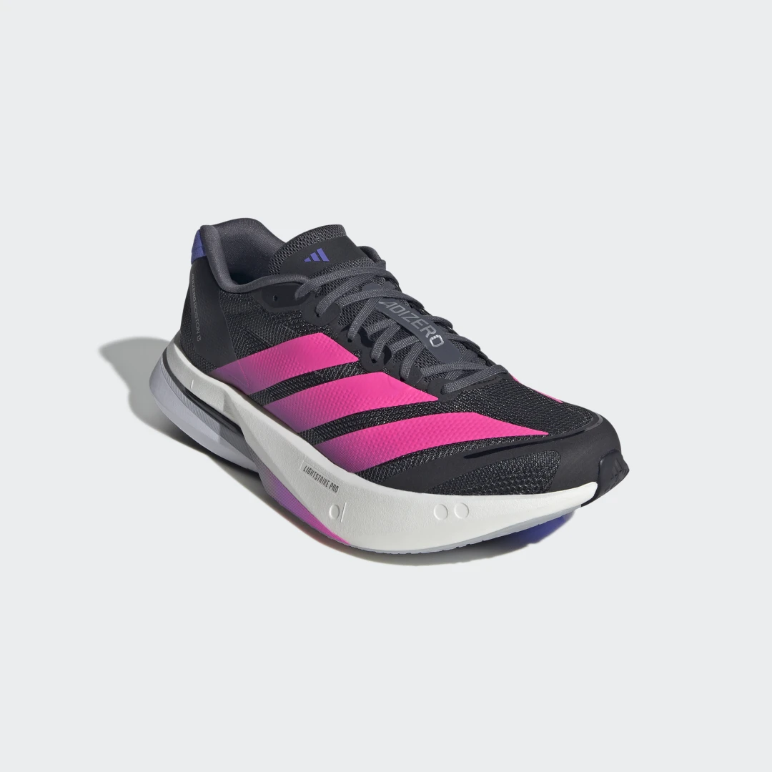Thumbnail 3 de Adizero Boston 13 de Adidas: zapatilla de running en negro, para entrenamientos diarios