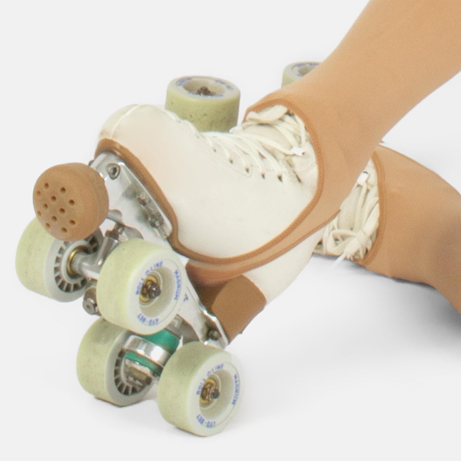 Thumbnail 3 de CALZITALY Collants Fille de Patinage Artistique et Roller Etriers - Noir / Naturel / 70 DEN