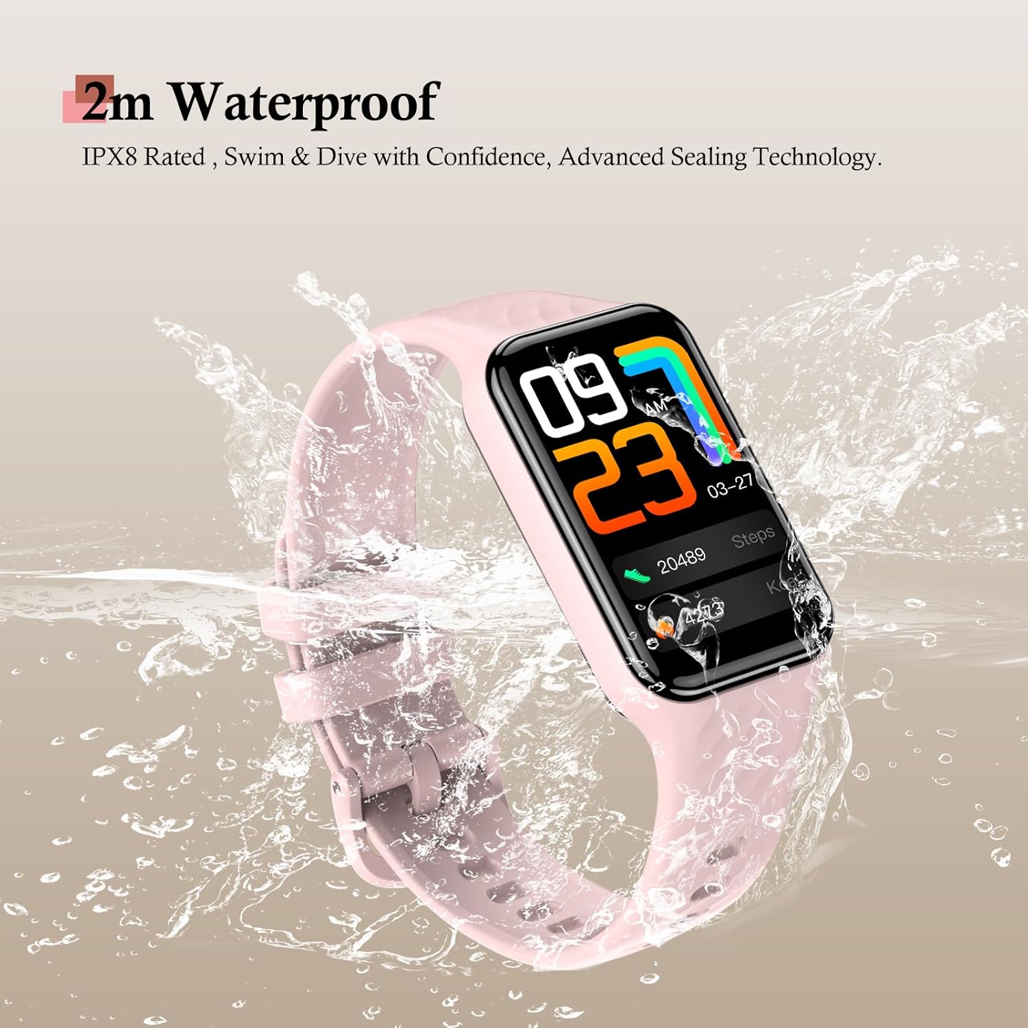 Detalle 2 de Smart Watch for Women 1.47-inch fitness watch