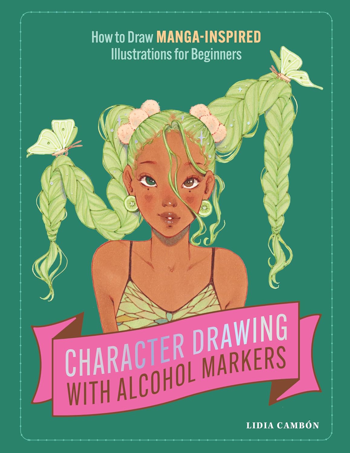 Detalle de Blue Star Press Character Drawing with Alcohol Markers: How to Draw Manga-Inspired Illustrations for Beginners