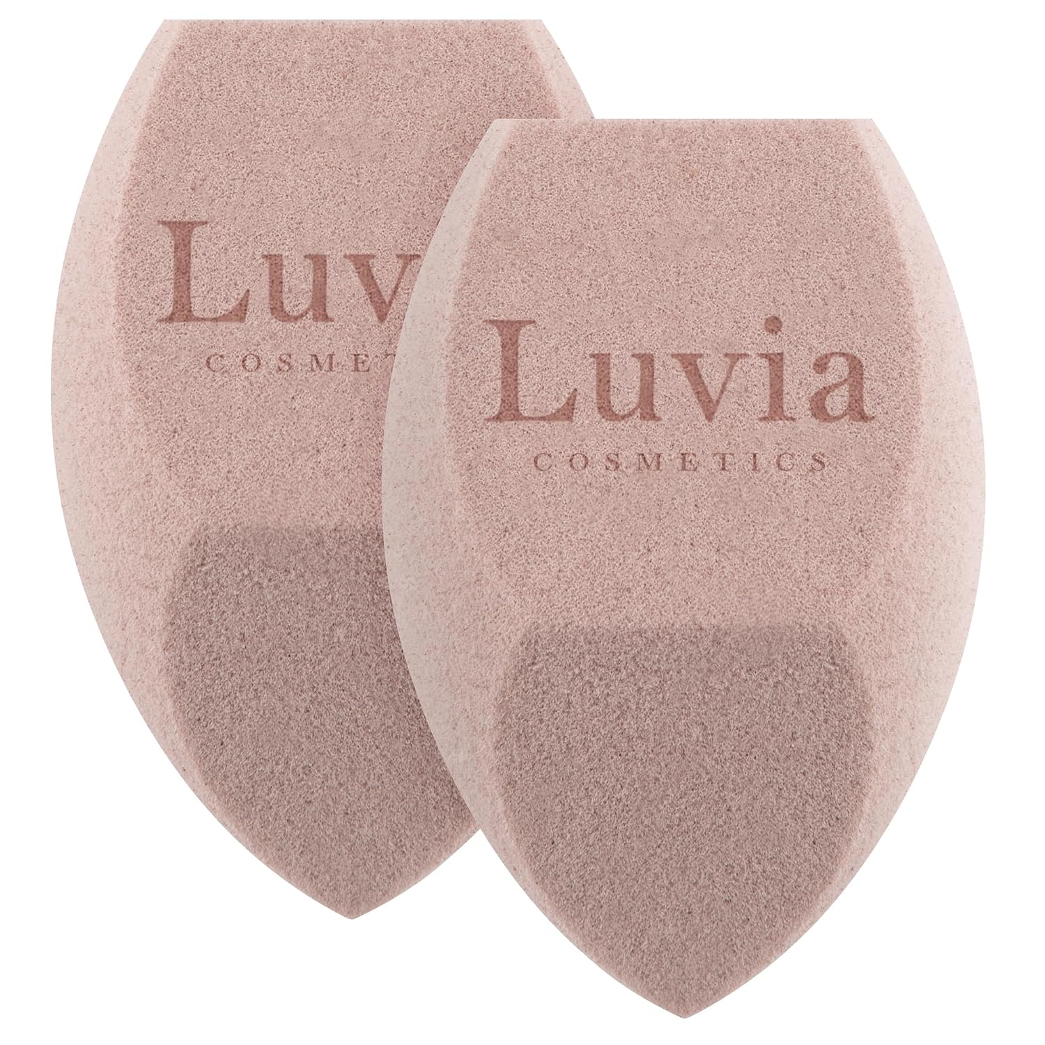 Detalle 2 de Make-up Schwamm-Set im Diamond Shape von Luvia Cosmetics – Candy Rosa