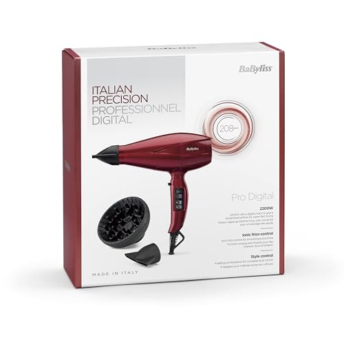 Thumbnail 7 de BaByliss 6001DE Secador profesional 2.200 W rojo