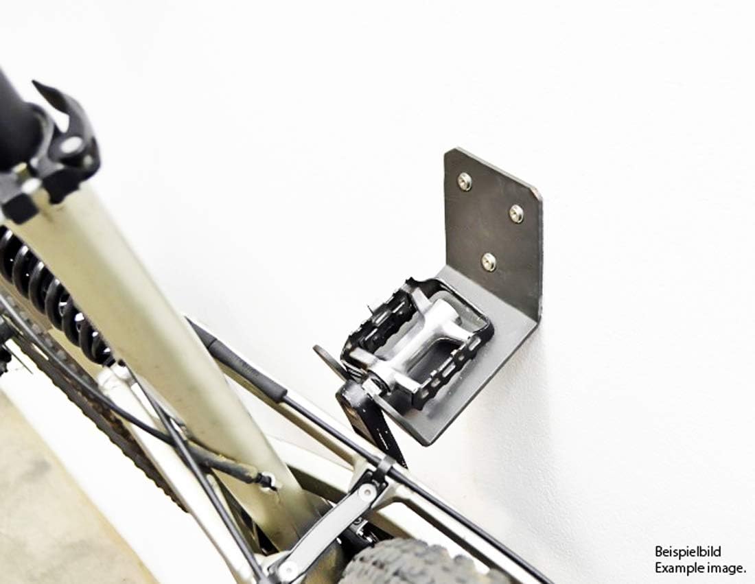 Detalle 2 de RICOO Rangement Porte-vélo Pédalier ZF01 : crochet mural pour vélo, capacité 30 kg
