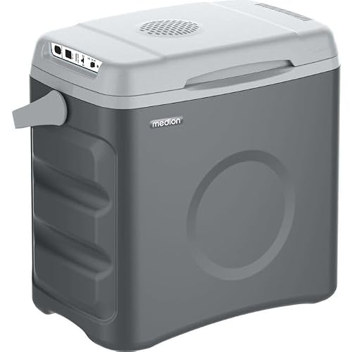 Detalle de MEDION MD370030 Kühlbox 35 L – Tragbar, 12V/230V/USB, Kühl- & Warmfunktion