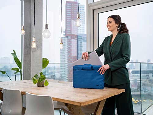Thumbnail 2 de Trust Bologna Slim: Borsa per Laptop 16" in Blu, sostenibile e versatile