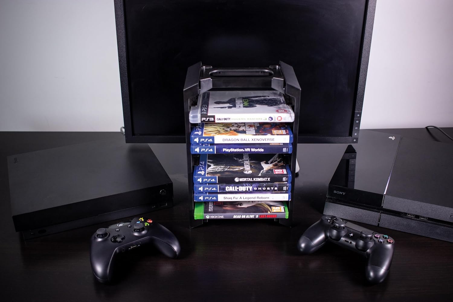 Thumbnail 3 de Universal Games and Blu-ray Storage Tower for PS4/PS3/Xbox One (holds up to 12 discs)
