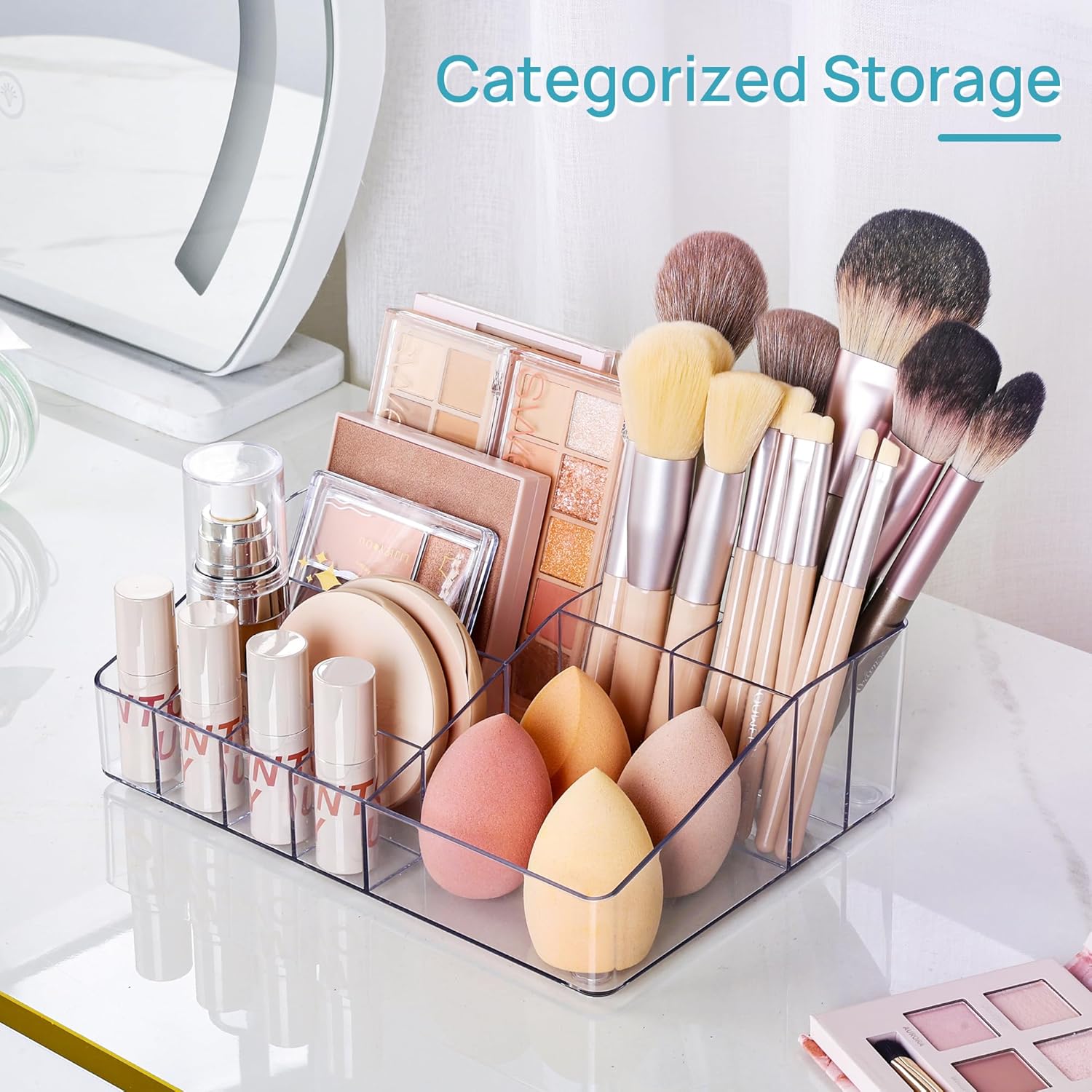 Detalle 2 de Vtopmart 3-Tier Makeup Organizer
