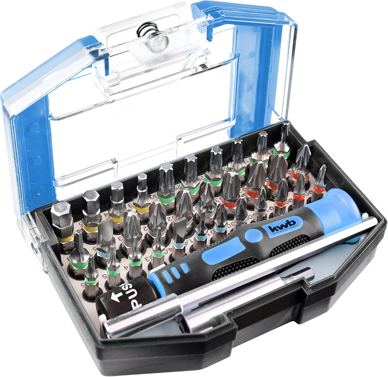 kwb One For All Bit-Box 35-tlg 7.3 x 10.5 x 4 cm