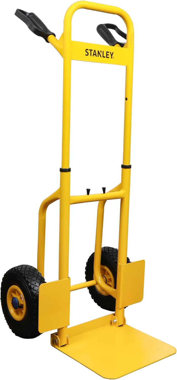 Detalle de Stanley SXWTD-FT520 wózek transportowy 120 kg, stalowy, koła pneumatyczne