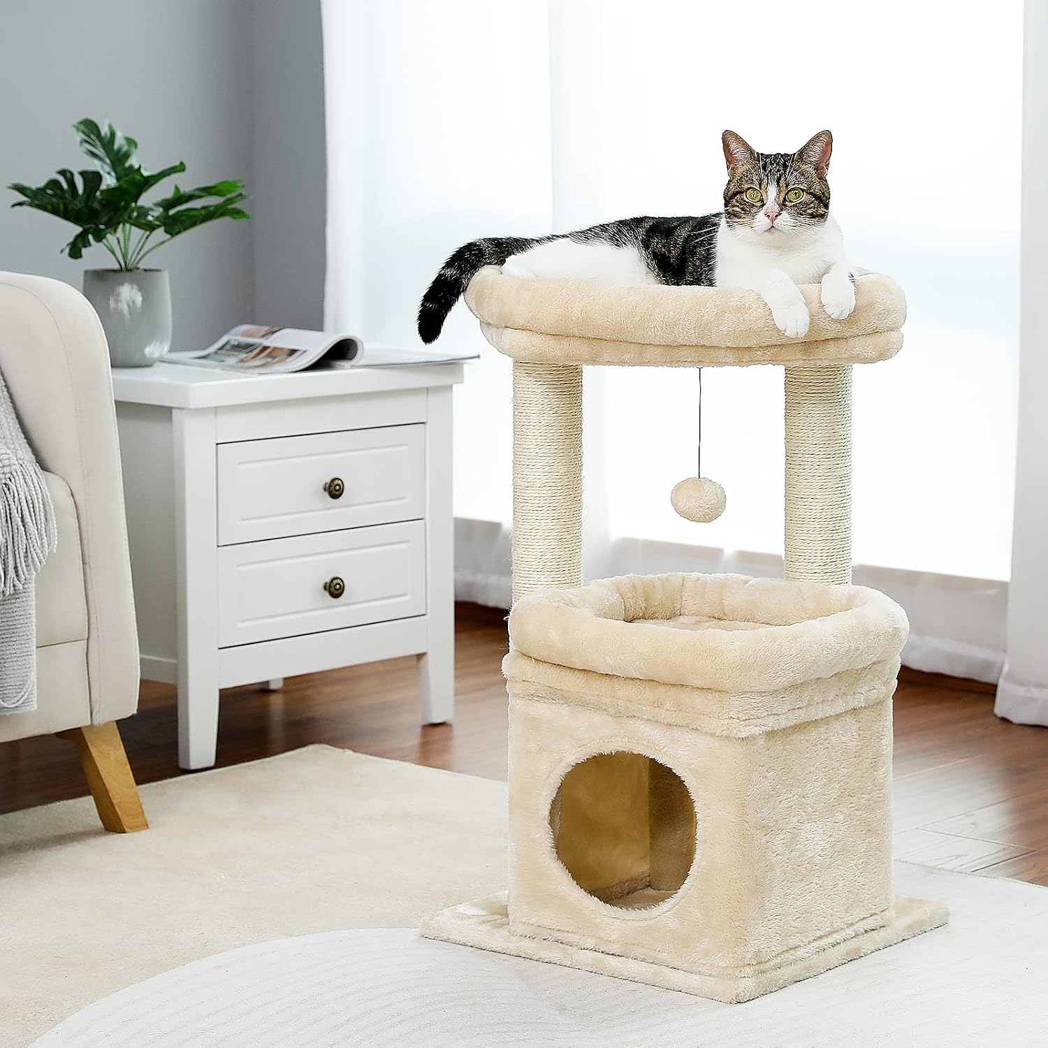 Detalle 2 de PAWZ Road Kleiner Katzenbaum 40×30 cm