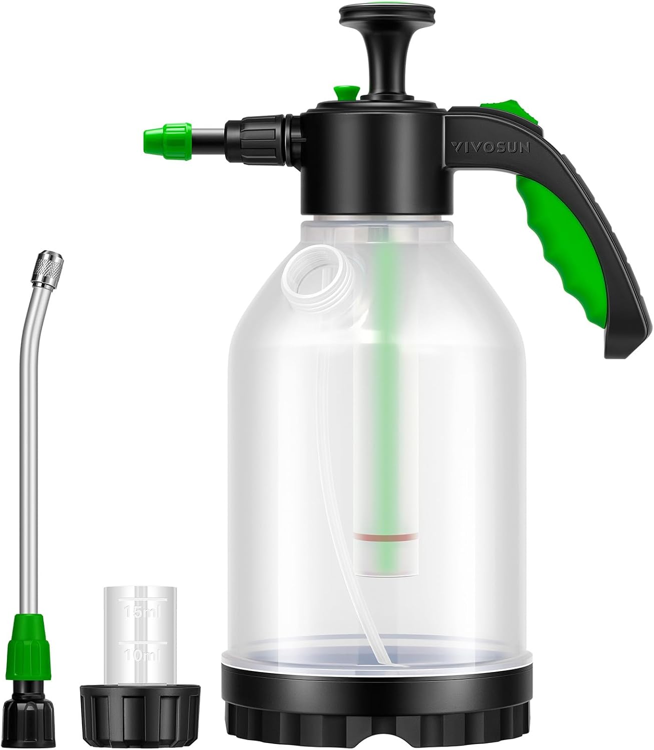 Detalle de VIVOSUN VSG-SPRAY-PP2L Pump Sprayer, 70 oz, Adjustable Nozzle