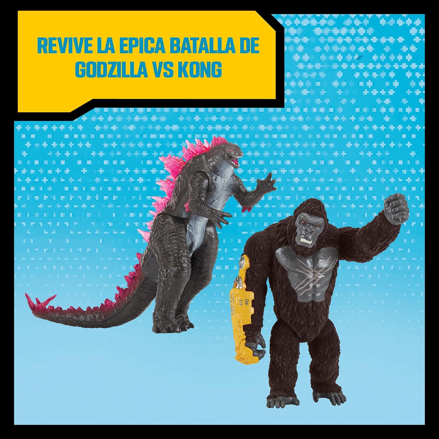 Detalle de MonsterVerse Godzilla vs Kong - Figura Acción 15cm Realista 🦖