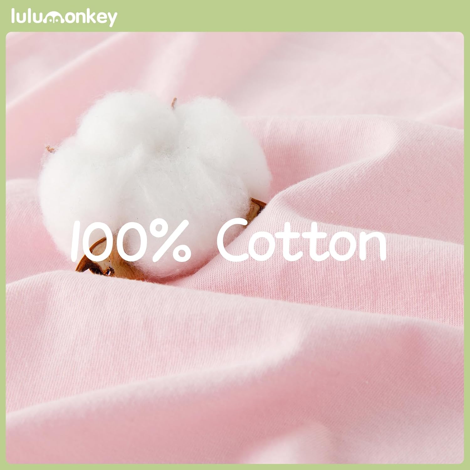 Thumbnail 2 de LULUMONKEY 0.5 Tog Baby Sleeping Bag 18-36 Months (2 Pack) – Soft Cotton Wearable Blanket, Flower