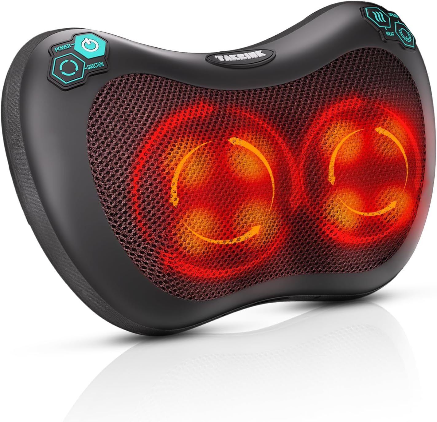 Detalle de TAKRINK Neck Massager Pillow with 8 Nodes 3 Speeds