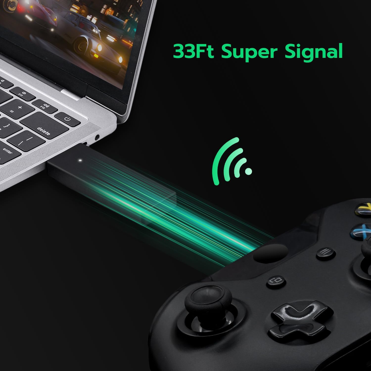 Thumbnail 5 de Mcbazel Adattatore Wireless Xbox per PC