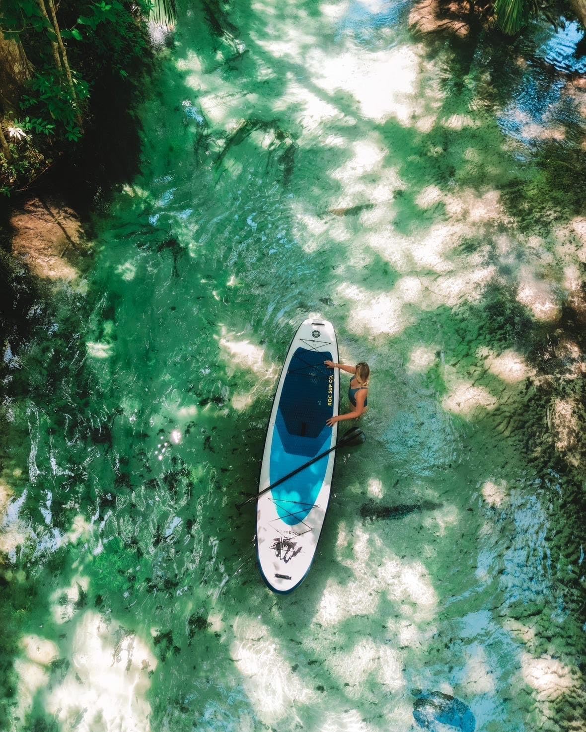Thumbnail 6 de Roc Inflatable Stand Up Paddle Board 10'6" — Wide Stable Design 🏄