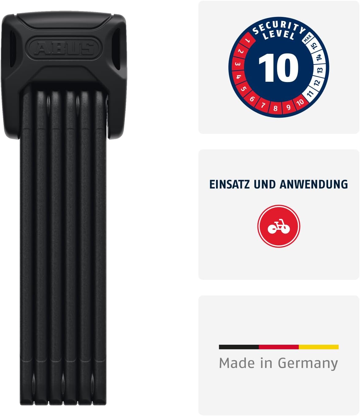 Detalle 2 de ABUS Bordo 6000K Faltschloss mit XPlus-Zylinder đ