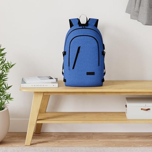 Detalle 2 de Mochila antirrobo para laptop WENIG 15,6" con puerto USB y carga integrada