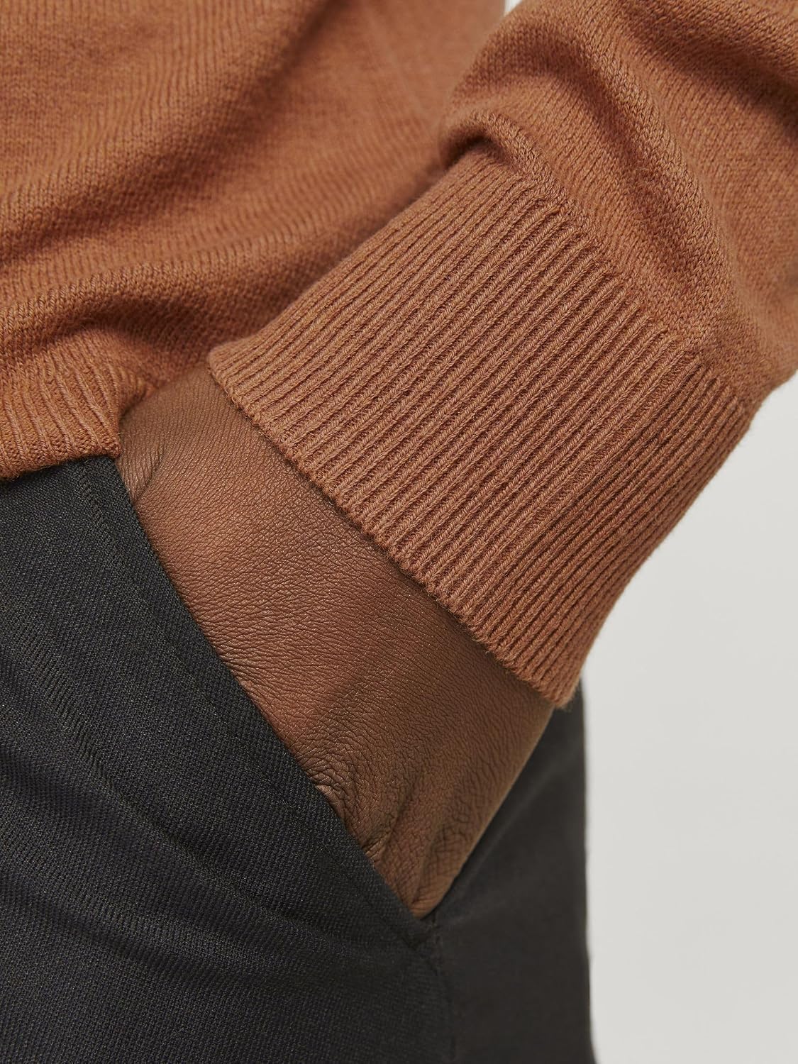 Thumbnail 4 de JACK & JONES Emil Knit Roll Neck Jumper Rollkragenpullover
