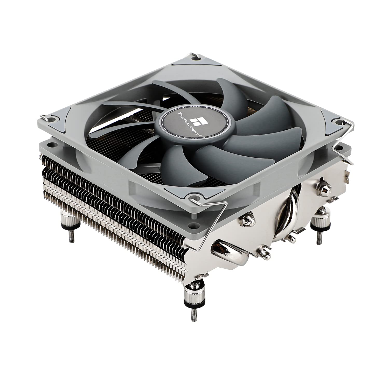 Detalle de Thermalright TR AXP90-X47 Low Profile CPU Kühler – 47 mm Höhe, 92 mm PWM-Lüfter TL-9015, AGHP-Technologie