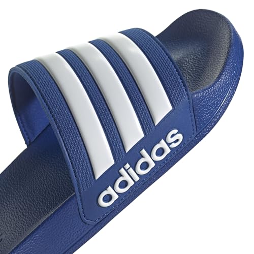 Detalle de adidas Adilette Comfort Slides – Zuecos Unisex Royal Blue/Cloud White, 39 EU