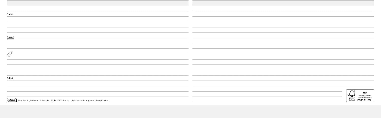 Detalle 2 de Idena 12059 bureaukalender 2026, liggend met weekindeling en spiraalbinding