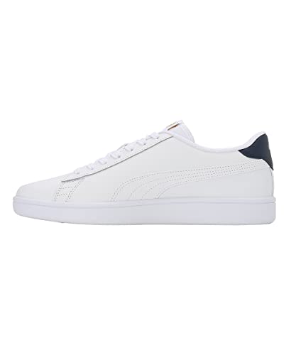 Thumbnail 1 de PUMA Smash V2 L: Zapatillas deportivas unisex blancas con cuero y suela en caucho (40 EU)