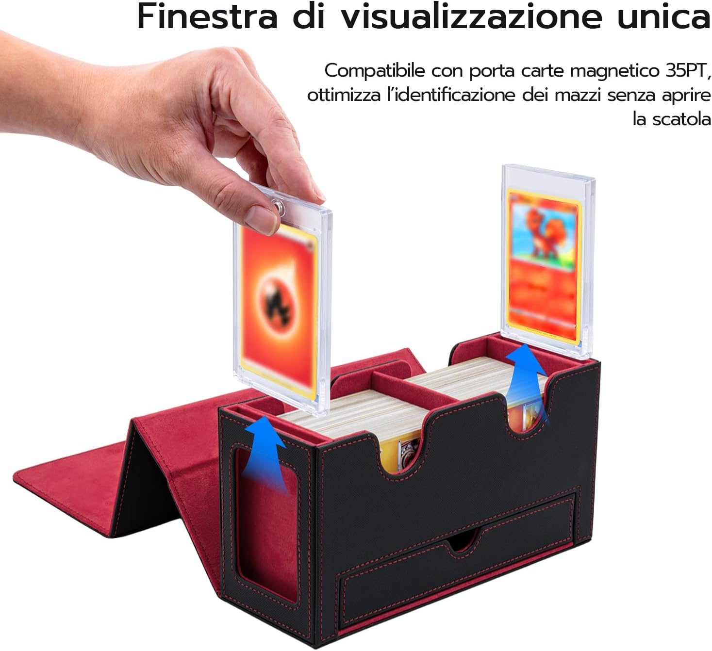 Thumbnail 5 de Tolesum Doppio Deck Box 310+ per carte